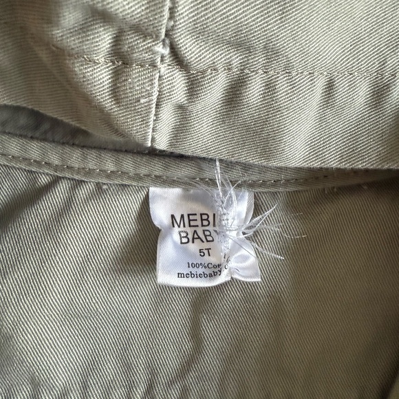 Kids Hooded Jacket in Khaki - Picture 2 of 2